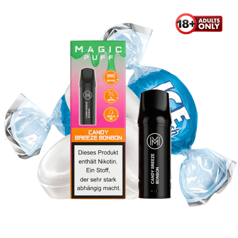 1 Magic Puff Candy Breeze Bonbon Pod