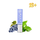 Magic Puff Schwarze Traube Mint Vape Einweg E-Zigarette mit Nikotin