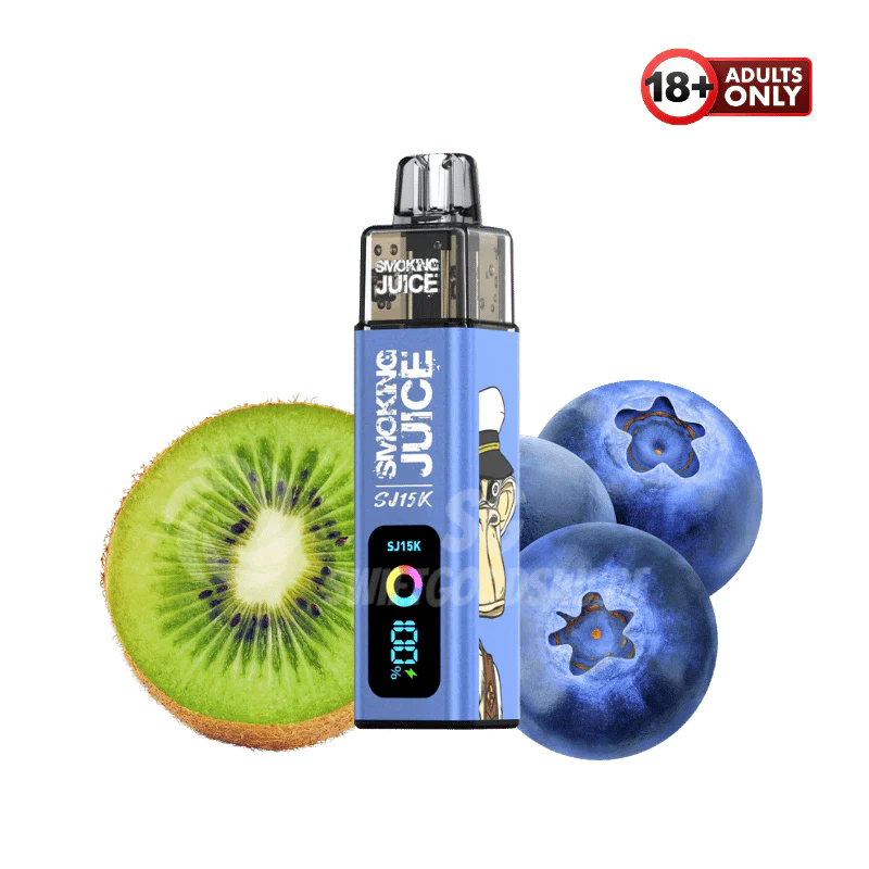 Smoking Juice 15000 Blueberry Kiwi Bundle