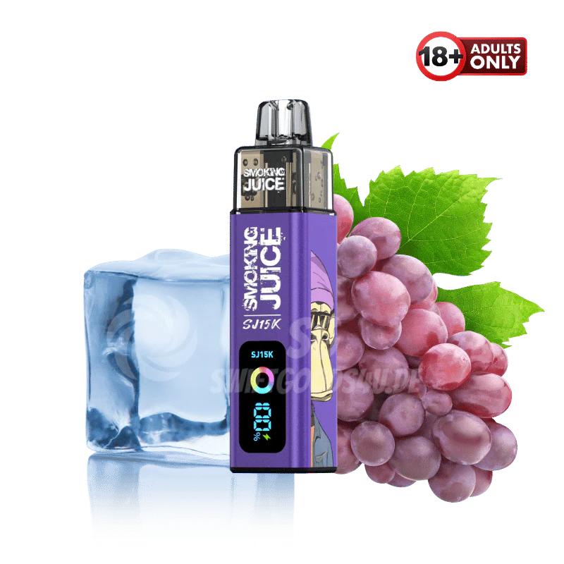 Smoking Juice 15000 Grape Ice Bundle
