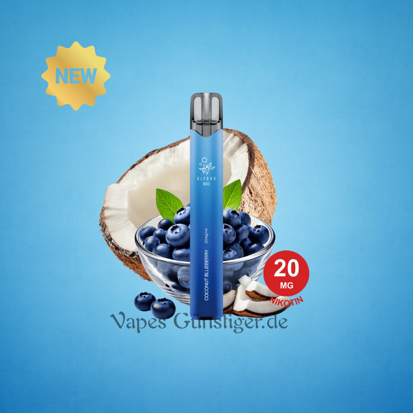 elfbar v800 coconut blueberry