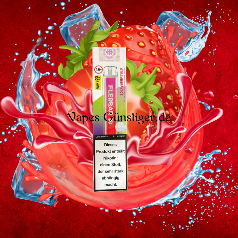 Flerbar M Strawberry Ice Günstig