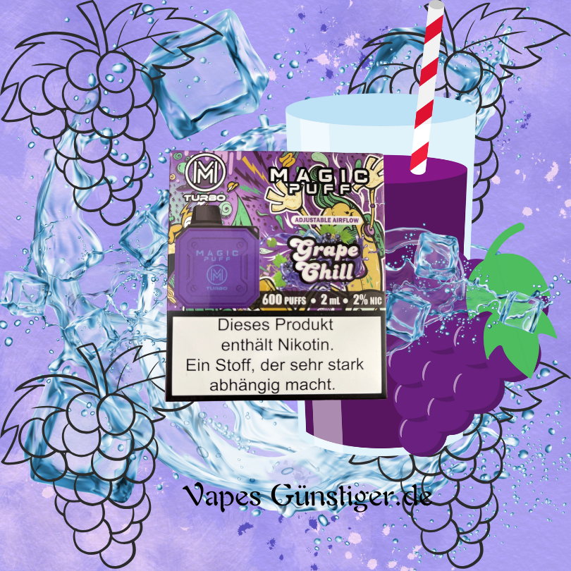Magic Puff Turno Grape Chill Günstig