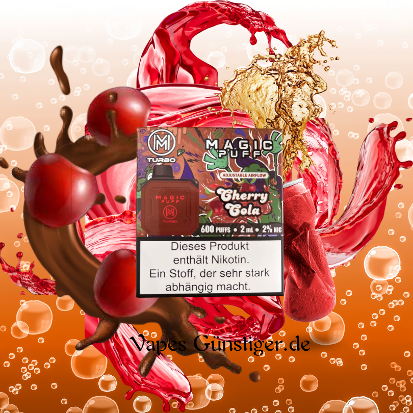 Magic Puff Turbo Cherry Cola Günstig