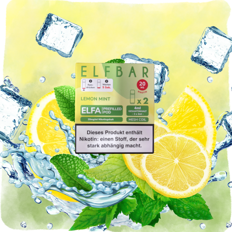 Elfbar Pods Lemon Mint Günstig