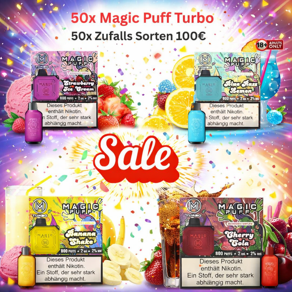 Magic Puff Turbo 50x