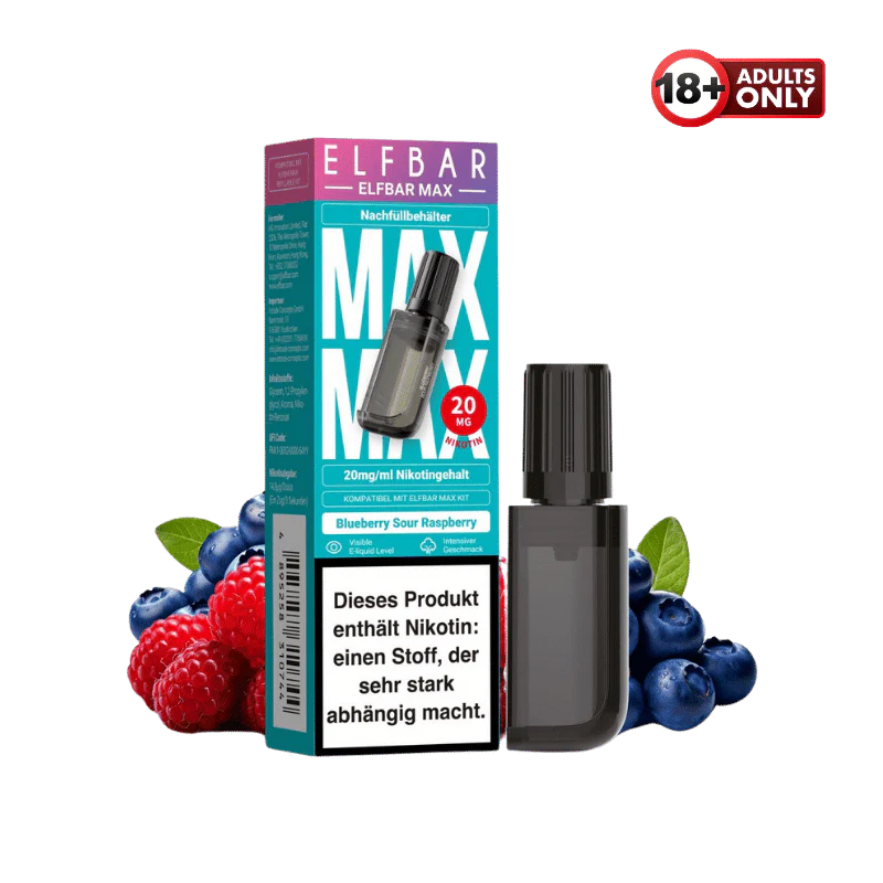 Elfbar Max Pod Blueberry Sour Raspberry