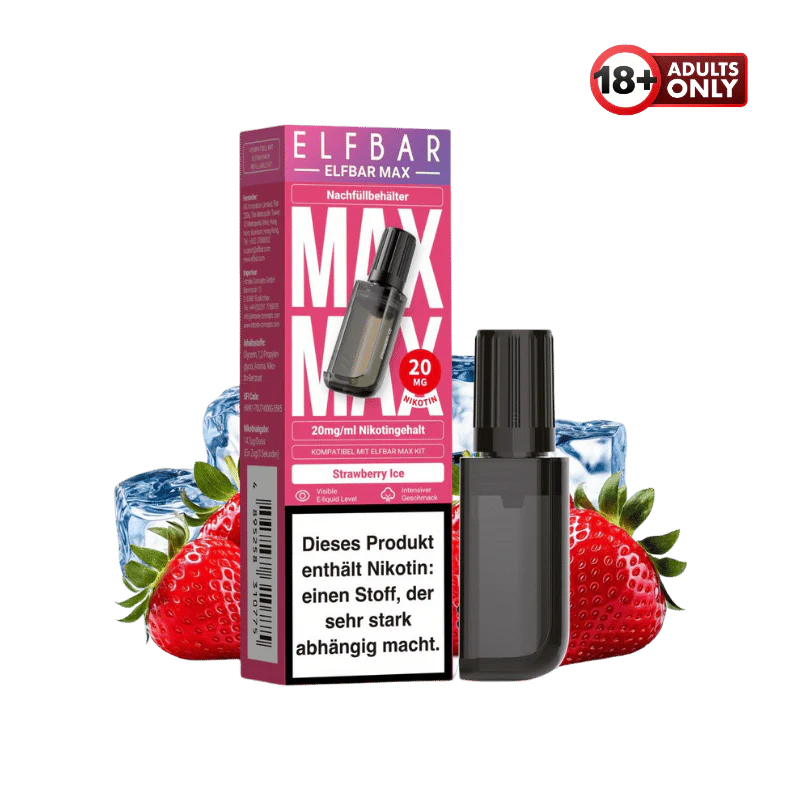 Elfbar Max Pod Strawberry Ice