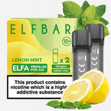 Elfbar LEMON MINT Prefilled Pods mit Nikotin
