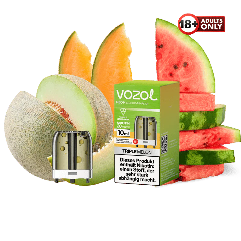 Vozol Neon Plug Max Pod Triple Melon