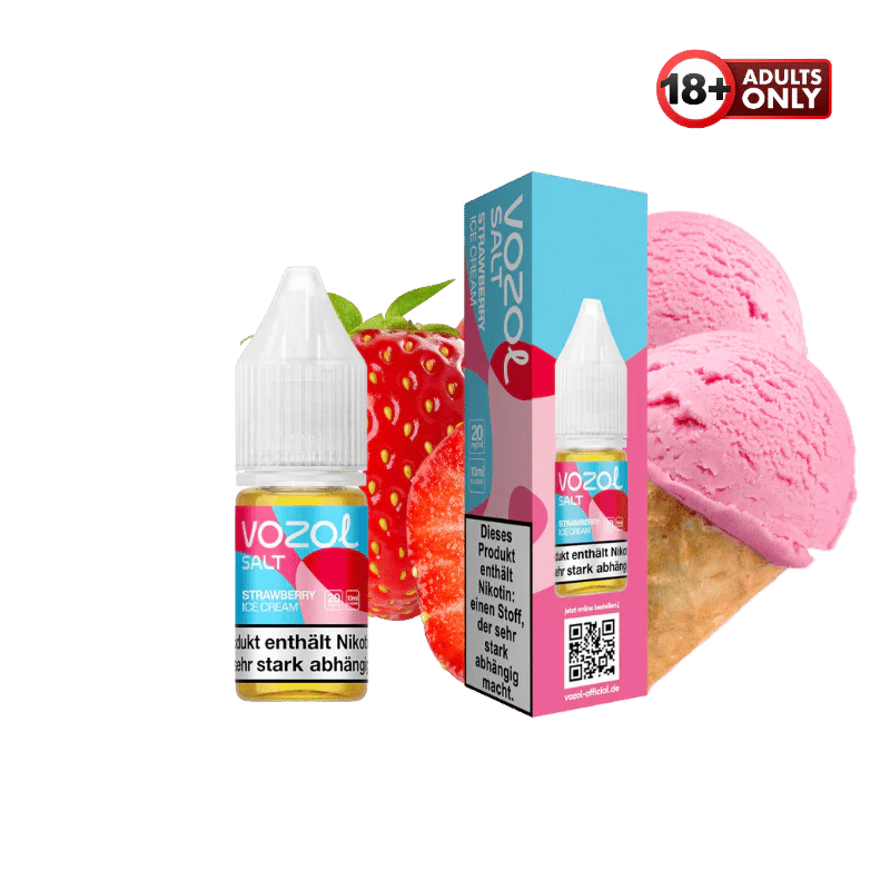 Vozol Liquid Strawberry Ice Cream